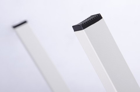 Krzesło SPLIT PREMIUM białe - aluminium