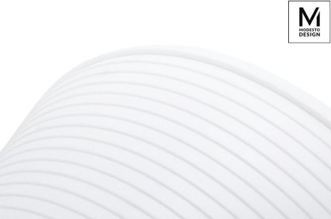 Modesto Design MODESTO stołek TAMBURO biały - polipropylen