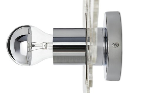 MOOSEE lampa ścienna ICE 3D transparentna