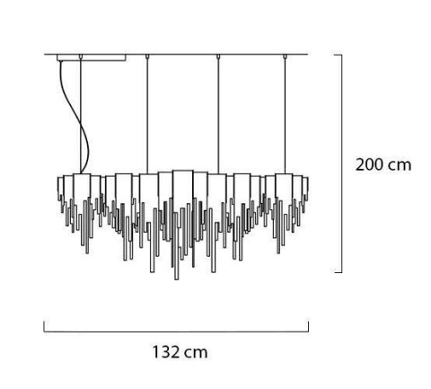 MOOSEE lampa wisząca CADENA