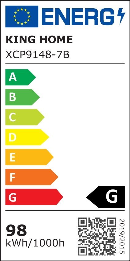 MOOSEE lampa wisząca CAPRI LINE 7 złota