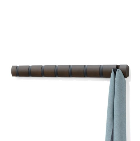 Umbra UMBRA wieszak na ubrania FLIP 8 czarny orzech