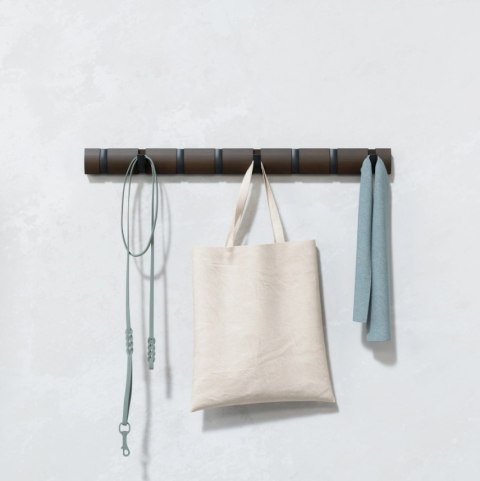 Umbra UMBRA wieszak na ubrania FLIP 8 czarny orzech