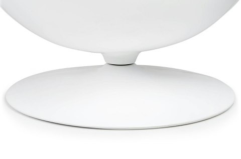 King Home Fotel OVALIA biało-czarny - włókno szklane