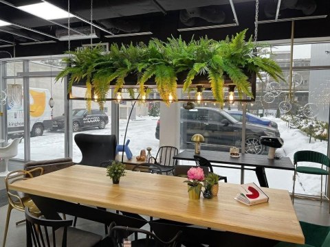 MOOSEE lampa wisząca / kwietnik SEMIRA 180 INDUSTRIAL