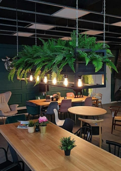 MOOSEE lampa wisząca / kwietnik SEMIRA 180 INDUSTRIAL