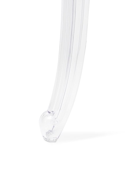 King Home Stół KING 160 transparentny - poliwęglan, szkło hartowane