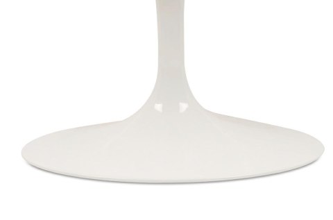 King Home Stół TULIP ELLIPSE 200 biały - MDF, metal