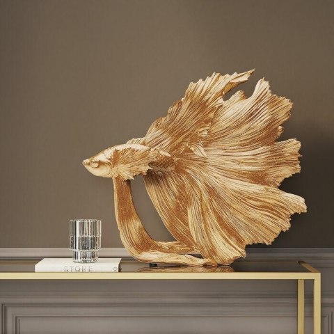 Kare Design KARE dekoracja BETTA FISH S złota