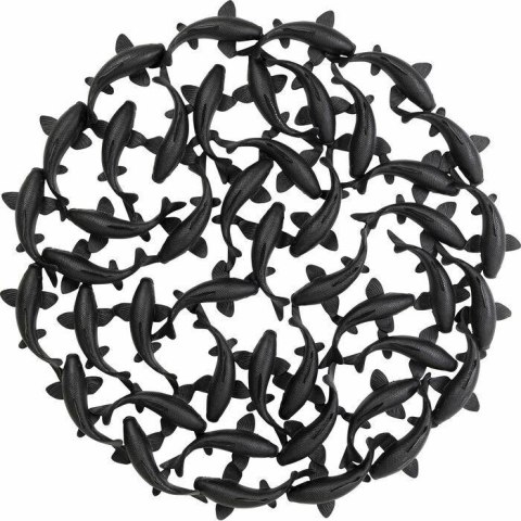 Kare Design KARE dekoracja ścienna SCHOOL OF KOI 160 czarna