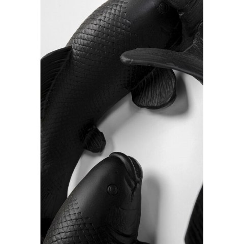Kare Design KARE dekoracja ścienna SCHOOL OF KOI 160 czarna