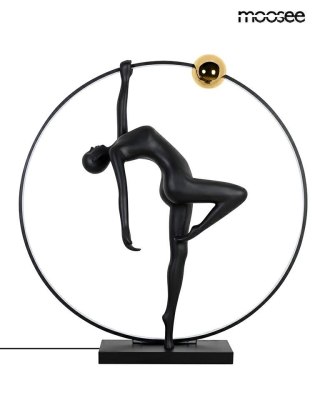 MOOSEE lampa podłogowa HUMAN ACROBATIC czarna