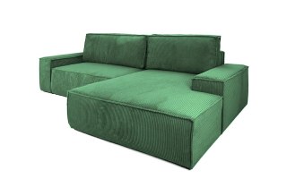 Narożnik PILLOW M prawy z funkcją spania zielony