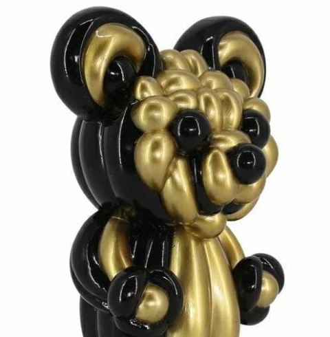 Richmond Interiors RICHMOND dekoracja SILLY czarno-złota