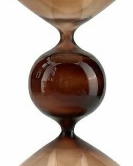 Richmond Interiors RICHMOND dekoracja klepsydra ELBA L brązowa