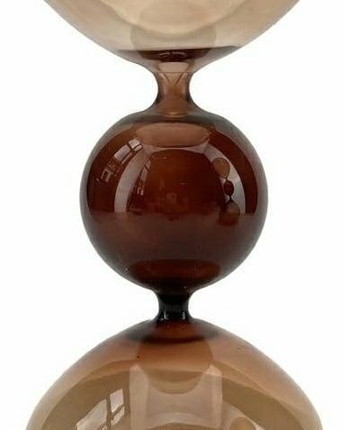 Richmond Interiors RICHMOND dekoracja klepsydra ELBA S brązowa