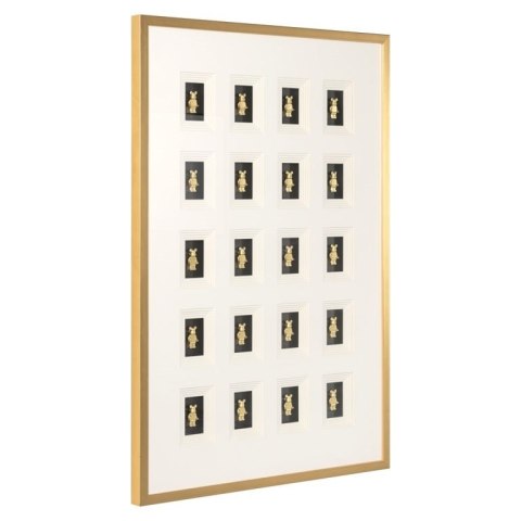 RICHMOND obraz BEAR BLOCK 3D 100x70 cm