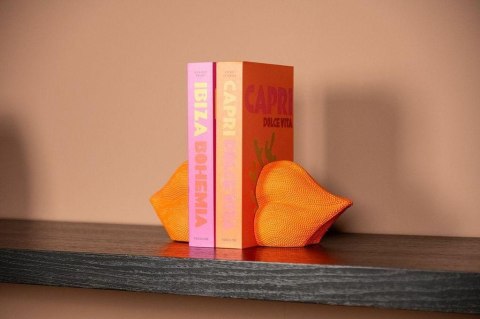 RICHMOND podpórka do książek LIPS pomarańczowa