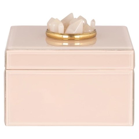 Richmond Interiors RICHMOND pojemnik na biżuterię JALISA różowy