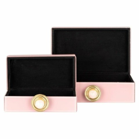 Richmond Interiors RICHMOND pojemnik na biżuterię JAMILA L różowy