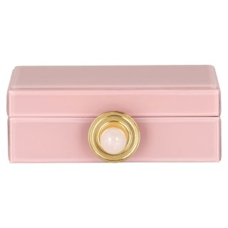 Richmond Interiors RICHMOND pojemnik na biżuterię JAMILA S różowy