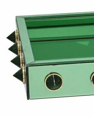 Richmond Interiors RICHMOND taca dekoracyjna JINX zielona