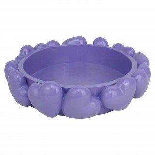 Richmond Interiors RICHMOND taca dekoracyjna SANNY HEARTS fioletowa