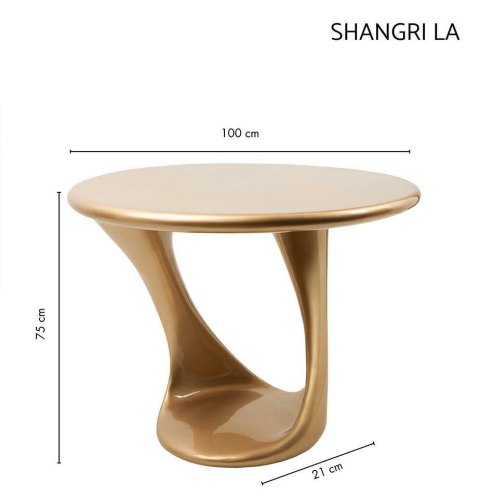 King Home Stół SHANGRI LA złoty