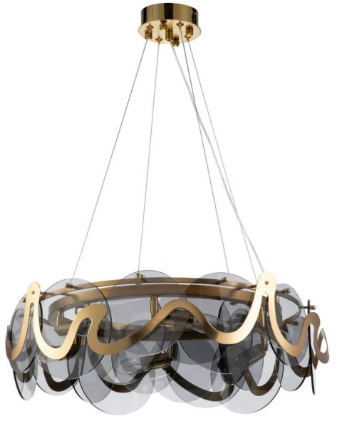 LAMPA APP1545-8CP GOLD/GREY