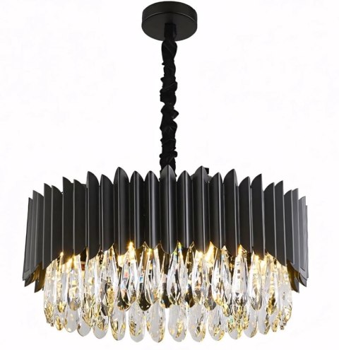 LAMPA APP1657-8CP BLACK 50 cm
