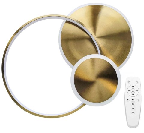 LAMPA APP1711-C BRUSH GOLD