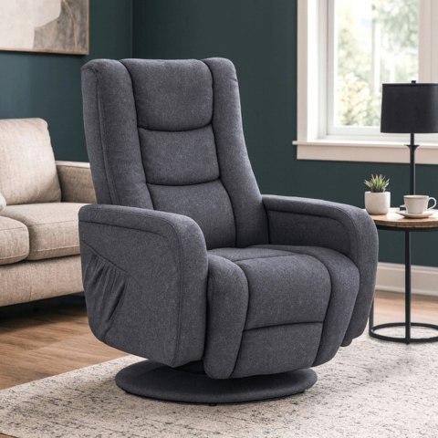 Fotel Masujący Obrotowy SPIKE 2 Ciemnoszary