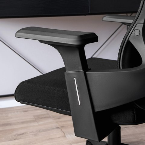 Fotel Obrotowy CARET Ergonomiczny Czarny