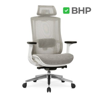 Fotel Biurowy Ergonomiczny Obrotowy SKY Beżowy Nowoczesny