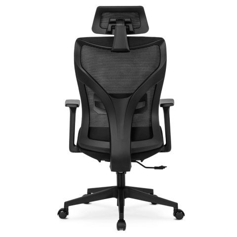 Fotel Obrotowy SPIRAL Ergonomiczny Czarny