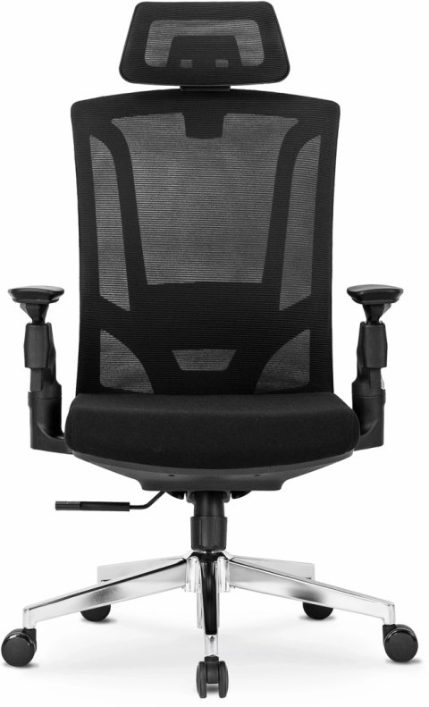 Fotel Obrotowy WILLY Ergonomiczny Czarny