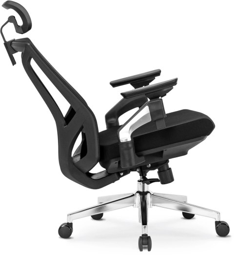 Fotel Obrotowy WILLY Ergonomiczny Czarny