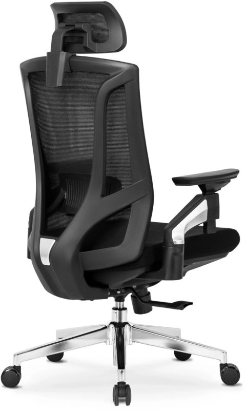 Fotel Obrotowy WILLY Ergonomiczny Czarny