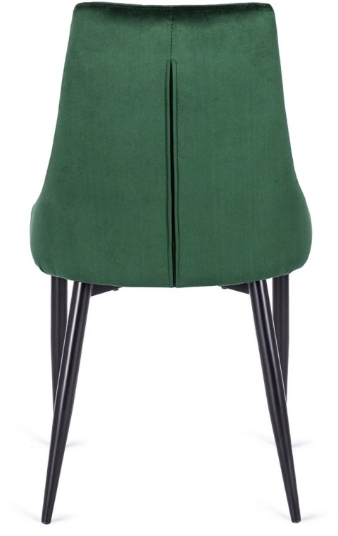 Krzesło CORK Zielone Welurowe