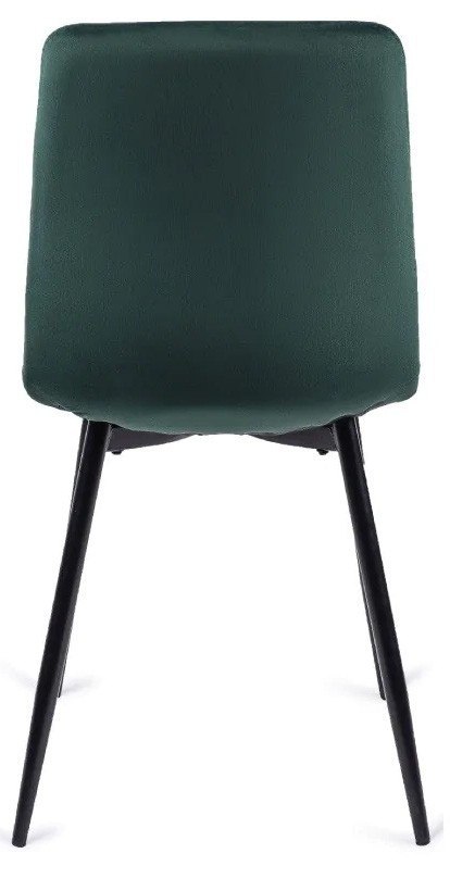 Krzesło PERU Zielone Welurowe