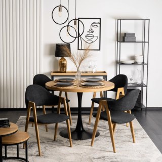 Krzesło RUIZ Czarne