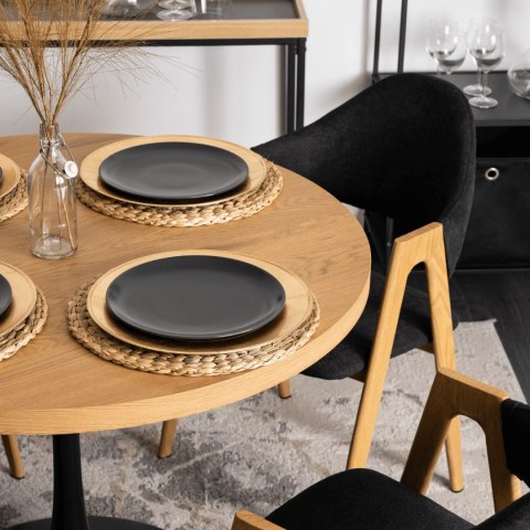 Krzesło RUIZ Czarne