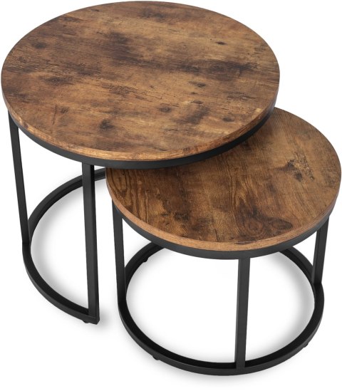 Zestaw Stolików FIGO Dąb Rustykalny