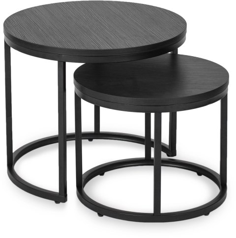 Zestaw Stolików MANU Czarny