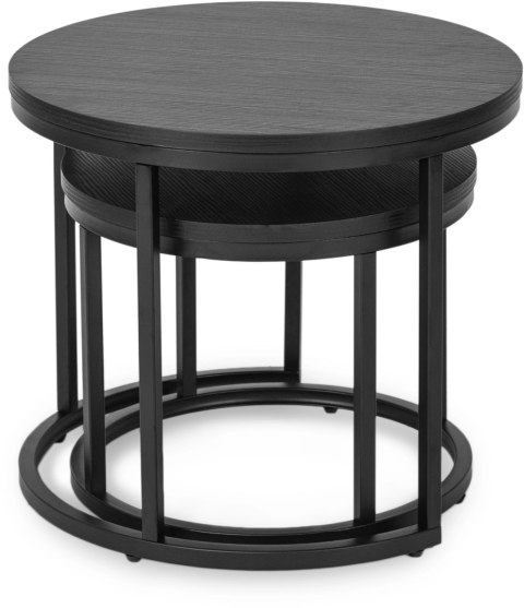 Zestaw Stolików MANU Czarny