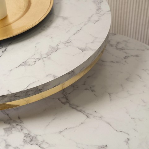 Zestaw Stolików OLIS Marmur Złoty