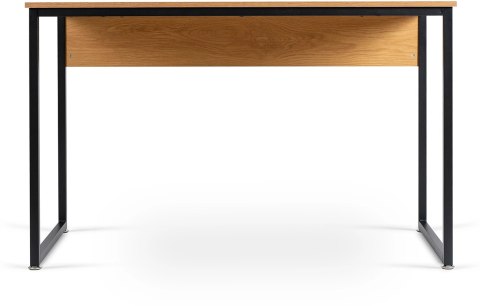 Biurko Loft do Gabinetu ROSS 120x60 cm Dąb Złoty/Czarny Nowoczesne