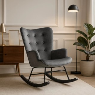 Fotel Bujany ELIS Szary