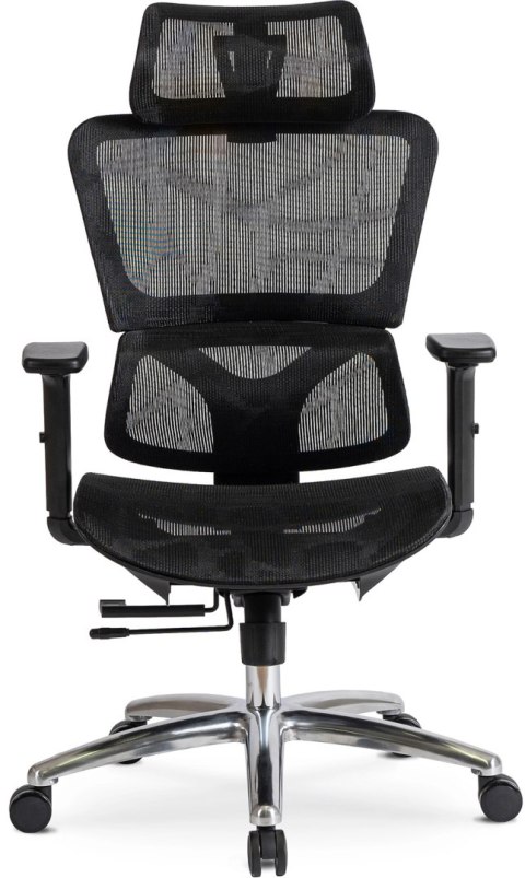 Fotel Obrotowy ROYAL Ergonomiczny Czarny