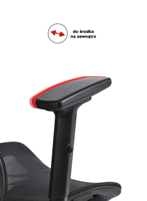 Fotel Obrotowy ROYAL Ergonomiczny Czarny